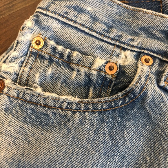 Vintage Levi’s Denim Mini Skirt - Picture 7 of 8
